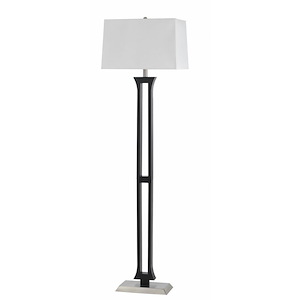 Hotel - 1 Light Floor Lamp-60 Inches Tall and 10 Inches Wide