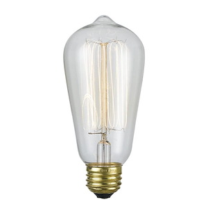 Accessory- 60W E26 ST10 Base Replacement Bulb-2.2 Inches Wide by 4.5 Inches High