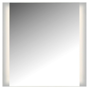 Glow - 40W LED 2 Sided ADA Mirror In Modern Style-36 Inches Tall and 36 Inches Wide