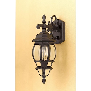 1 Light Outdoor Wall Lantern-22 Inches Tall and 8 Inches Wide