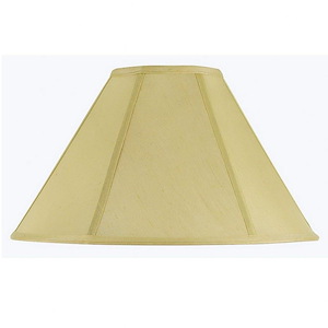 Basic Coolie - Vertical Piped Shade-13 Inches Tall and 21 Inches Wide
