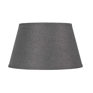 Round Hardback Linen Shade-11 Inches Tall and 19 Inches Wide