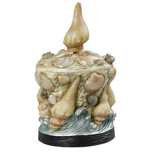 Sea Shell Box-8.25 Inches Wide by 14.75 Inches High