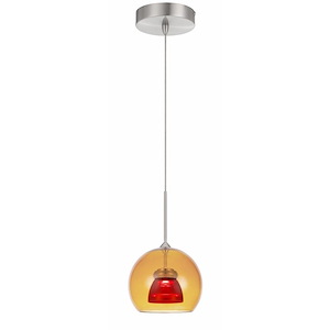 6W LED Pendant-6 Inches Wide by 11.5 Inches High
