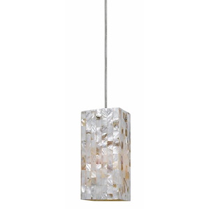 Uni Pack - 1 Light Pendant-9.9 Inches Tall and 3.88 Inches Wide