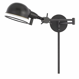 Linthal - 1 Light Swing Arm Wall Sconce In Traditional Style-5.25 Inches Tall and 6 Inches Wide