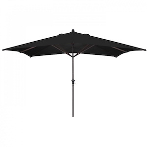 11 Foot X 8 Foot Rectangular Aluminum Market Umbrella - 519191