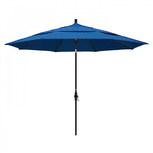11 Foot Aluminum Market Umbrella with Double Wind Vent - 519190