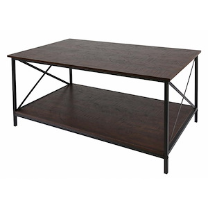 Fletcher - Coffee Table-17.75 Inches Tall and 39.38 Inches Wide