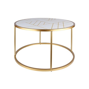 Harlo - Coffee Table-17.75 Inches Tall and 31.5 Inches Wide
