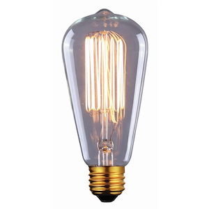 60W ST64 E26 Base Replacement Bulb-5.6 Inches Tall