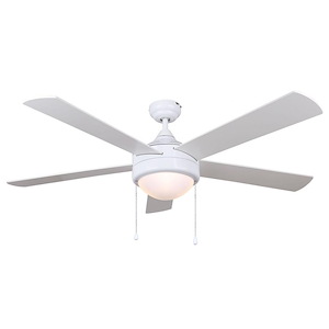 Preston - 3 Blade Ceiling Fan with Light Kit-52 Inches Wide