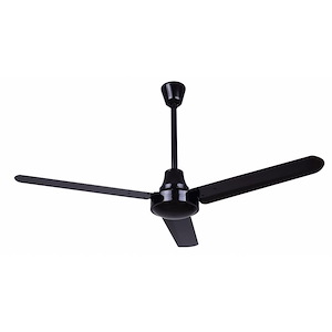 Industrial DC - 3 Blade Ceiling Fan-27 Inches Tall and 48 Inches Wide - 1330539