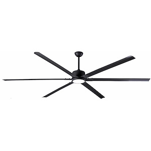 Fanbos - 6 Blade Ceiling Fan with Light Kit-20.25 Inches Tall and 96 Inches Wide
