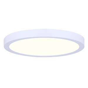30W 1 LED Flush Mount (Pack of 2)-1 Inches Tall and 15 Inches Wide
