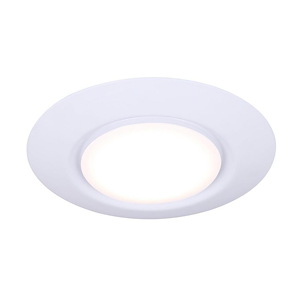 15W 1 LED Disk Light-1 Inches Tall and 7.2 Inches Wide