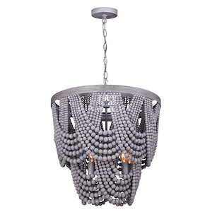 Solana - 5 Light Chandelier In French Country Style-23 Inches Tall and 18.5 Inches Wide