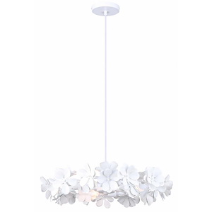Cassia - 3 Light Chandelier-55 Inches Tall and 20 Inches Wide