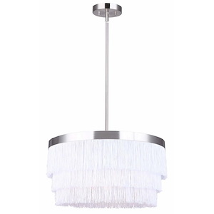 Syren - 3 Light Chandelier-61.5 Inches Tall and 13.5 Inches Wide