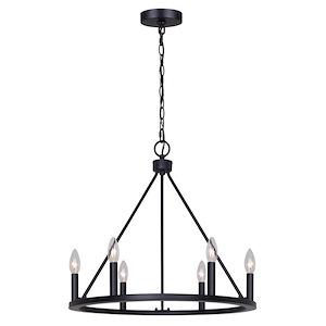 Mara - 6 Light Chandelier-21.75 Inches Tall and 26 Inches Wide