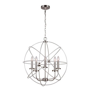 Sumerside - 5 Light Chandelier-26.5 Inches Tall and 25 Inches Wide - 1267120
