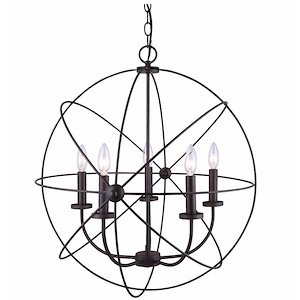 Sumerside - 5 Light Chandelier-26.5 Inches Tall and 25 Inches Wide - 1330622