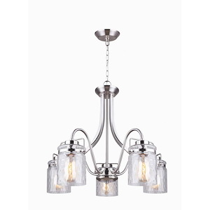 Arden - 5 Light Chandelier-23.5 Inches Tall and 25.25 Inches Wide