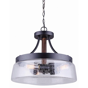 Riva - 3 Light Chandelier In French Country Style-14.75 Inches Tall and 16 Inches Wide