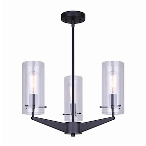 Joni - 3 Light Chandelier-53.13 Inches Tall and 20.25 Inches Wide