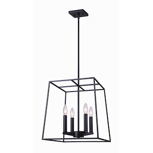 Wexford - 4 Light Chandelier-65.38 Inches Tall and 14 Inches Wide