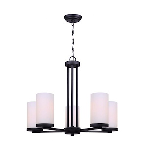 Terrace - 5 Light Chandelier-20 Inches Tall and 24 Inches Wide