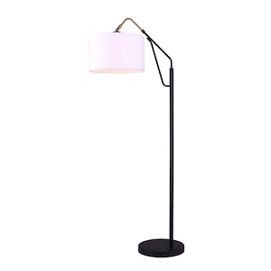 Winston - 1 Light Floor Lamp-63.25 Inches Tall and 24 Inches Wide