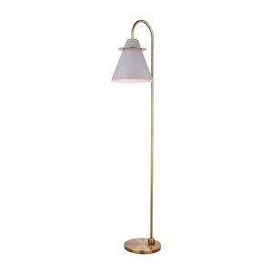Talia - 1 Light Floor Lamp-66 Inches Tall and 12 Inches Wide - 1267125