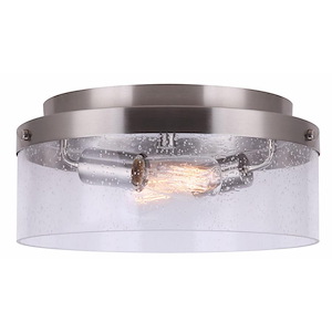 Minna - 2 Light Flush Mount-5.5 Inches Tall and 4.75 Inches Wide