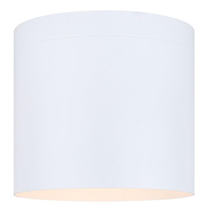 Agna - 1 Light Flush Mount-7.13 Inches Tall and 7.88 Inches Wide