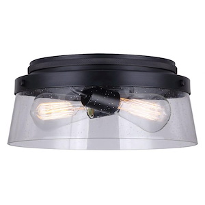 Declan - 2 Light Flush Mount-5.5 Inches Tall and 13 Inches Wide - 1267129