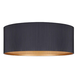Rexton - 2 Light Flush Mount-5.13 Inches Tall and 13.88 Inches Wide