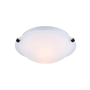 14 Series - 2 Light Flush Mount-4.5 Inches Tall and 12 Inches Wide