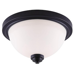 Portia - 2 Light Flush Mount-7 Inches Tall and 13 Inches Wide
