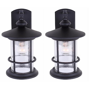 Ryder - 1 Light Outdoor Wall Lantern (Set of 2)-13 Inches Tall - 1330766