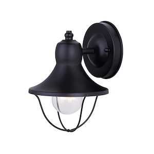 1 Light Outdoor Wall Mount (Pack of 2)-8.13 Inches Tall and 6.5 Inches Wide