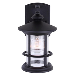 Ryder - 1 Light Outdoor Wall Lantern-9.75 Inches Tall