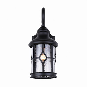1 Light Outdoor Wall Mount-13.38 Inches Tall and 5.5 Inches Wide