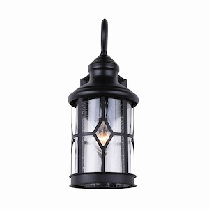 Atlanta - 1 Light Outdoor Wall Lantern-16 Inches Tall and 6.5 Inches Wide