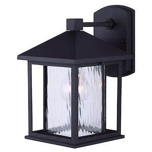 West - 1 Light Outdoor Wall Mount-11 Inches Tall and 6.63 Inches Wide