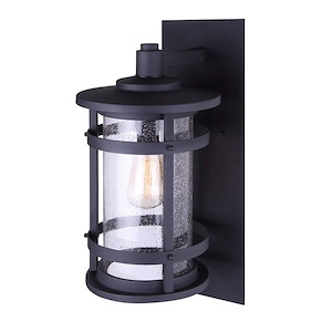Duffy - 1 Light Outdoor Wall Lantern-7.6 Inches Tall and 4.38 Inches Wide - 1330806