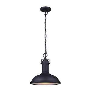 Marcella - 1 Light Outdoor Pendant-12.25 Inches Tall and 12 Inches Wide
