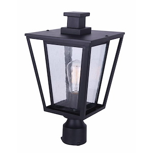 Grove - 1 Light Outdoor Post Mount In Modern Style-16.75 Inches Tall and 9 Inches Wide - 1330832