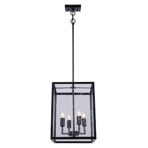 Newport - 4 Light Outdoor Pendant-68.5 Inches Tall and 11.5 Inches Wide
