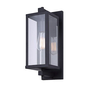 Kellan  - 1 Light Outdoor Wall Mount-16 Inches Tall and 5.25 Inches Wide